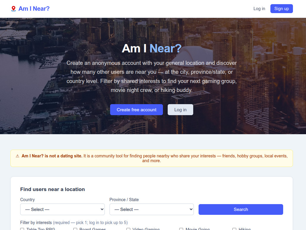 aminear.com &mdash; a website built by DivWeb