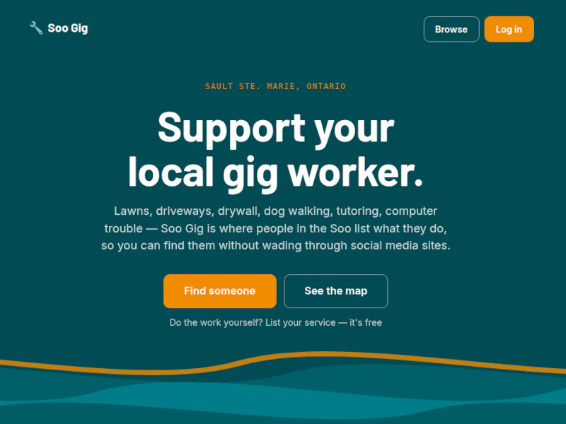 soogig.ca &mdash; a website built by DivWeb