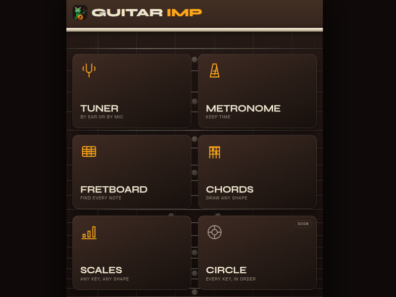 GuitarImp.com screenshot